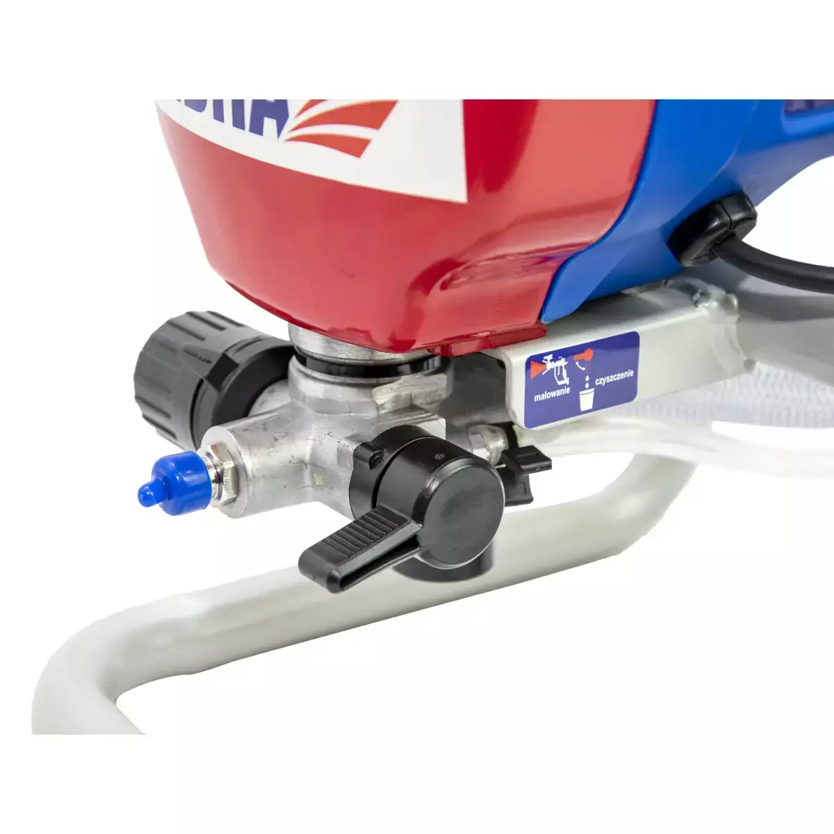 Pulverizator de vopsea fara aer, 650 W, 1L/min, furtun 7,5 m DEDRA DED7421 [6]