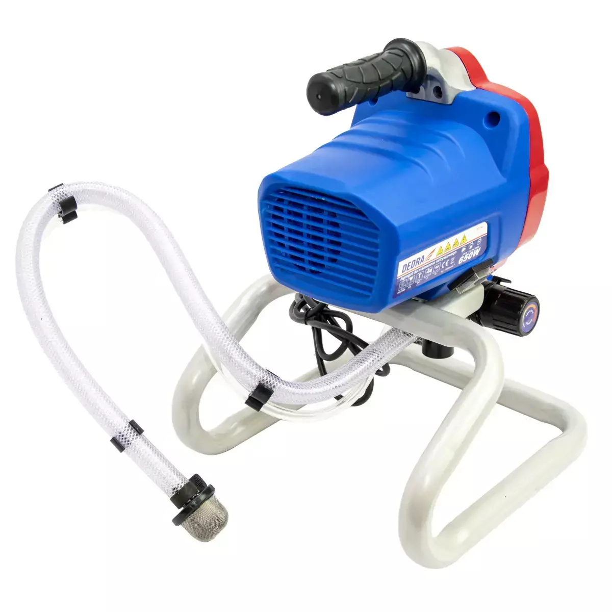 Pulverizator de vopsea fara aer, 650 W, 1L/min, furtun 7,5 m DEDRA DED7421 [12]