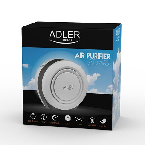 Purificator de aer ADLER AD 7961, 45 Wati, Filtru HEPA, Lampa UV, Filtru fotocatalictic ,Functie ionizre [4]