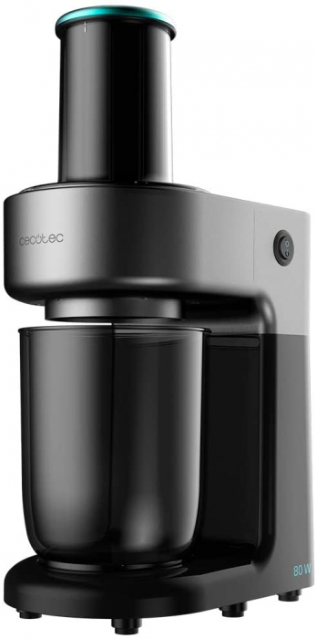 Razatoare electrica Cecotec Spiral Chef 400, 80W, 4 lame otel inoxidabil , spiralate, Capacitate recipient 1L,silentioasa, negru [1]