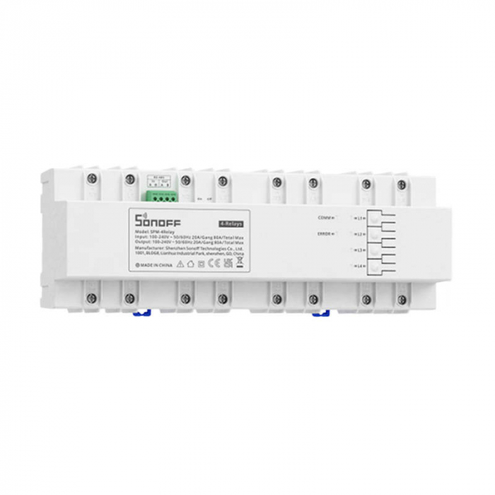 Releu 4 canale Sonoff SPM-4Relay ,functie de masurare a puterii [1]