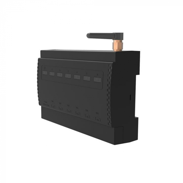 Releu Smart Rovo ERC102 Kinetic, 6 canale, 4x10A, 2x16A WiFi + RF433, Tuya [2]