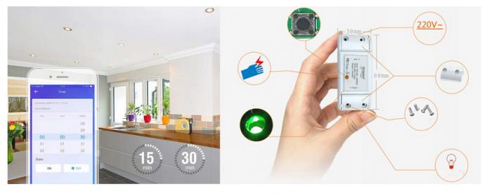 Releu Smart WiFi Gosund SW3 [4]
