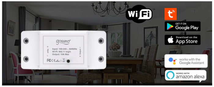 Releu Smart WiFi Gosund SW3 [3]