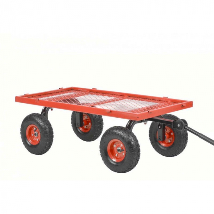 Remorca carucior pentru Tractorasele de gradina Hecht 52184 [2]