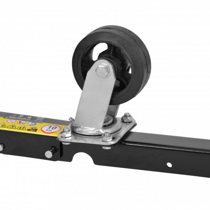 Remorca pentru transport Hecht 53080 compatibila si cu tractoarele de gazon capacitate incarcare 300 kg [4]