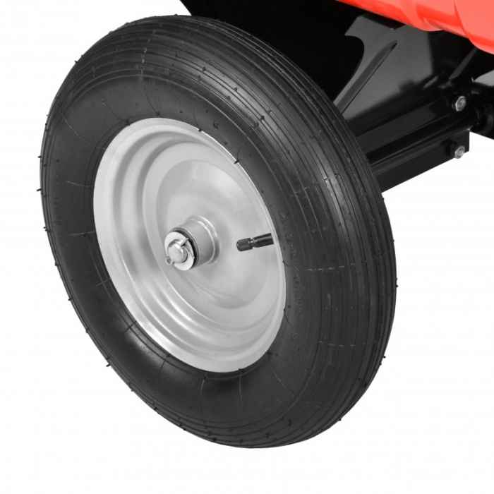 Remorca pentru transport Hecht 53080 compatibila si cu tractoarele de gazon capacitate incarcare 300 kg [2]