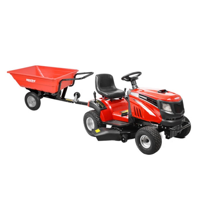 Remorca pentru transport Hecht 53080 compatibila si cu tractoarele de gazon capacitate incarcare 300 kg [6]