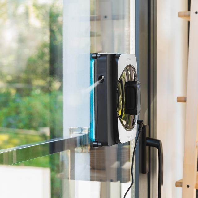 Robot curatare geamuri Cecotec Conga WinDroid 1290 DoubleSpray Connected, Pulverizare, Control Aplicatie , Telecomanda, 5 moduri de curatare [3]