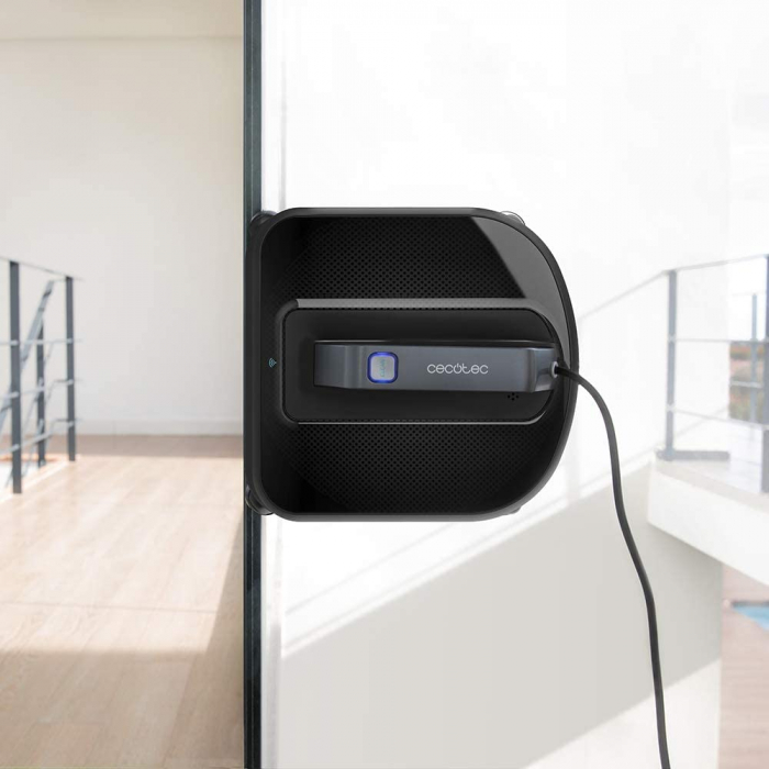 Robot curatare geamuri Cecotec Conga WinDroid 980 Connected, Aplicatie Smartphone, Telecomanda, Stergere uscata si umeda,  5 moduri de curatare [5]