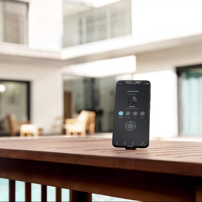Robot curatare geamuri Cecotec Conga WinDroid 980 Connected, Aplicatie Smartphone, Telecomanda, Stergere uscata si umeda,  5 moduri de curatare [4]