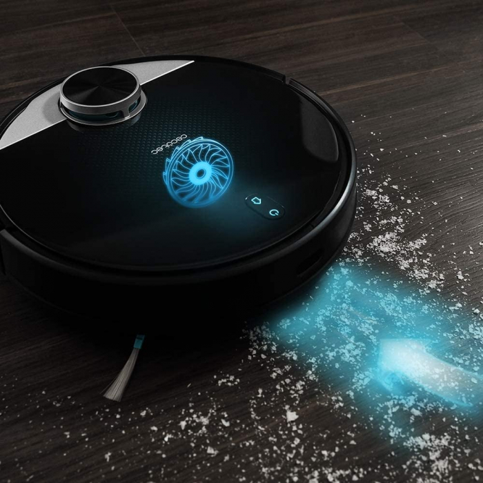 Robot de aspirare Cecotec Conga 3390, 4 in 1, 2300 Pa, Laser, Autonomie 150 minute, Rezervor lichide si praf, Functie mop, 2 perii centrale - Resigilat [5]