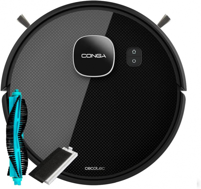 Robot de aspirare Conga Eternal Max Ultimate, 4 in 1, 3000 Pa, Laser, Autonomie 110 minute, Rezervor lichide si praf, Functie mop, filtru suplimentar - Resigilat [5]