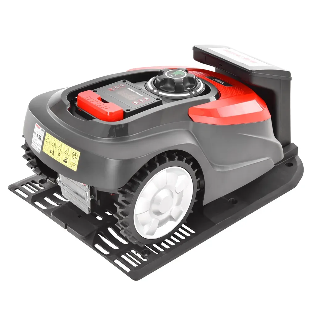 Robot pentru tuns iarba, cu acumulator, latimea de lucru 180 mm, HECHT 5608 [2]