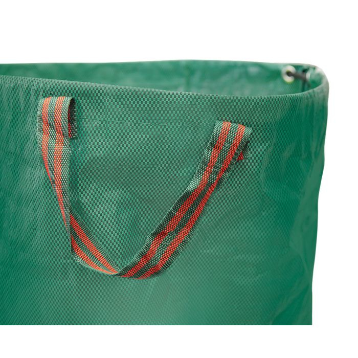 Sac de grădină 270 L, 150 g/m2; PP; margine căptușită, 3 mânere, 67 x 76 cm VERTO 15G541 [3]