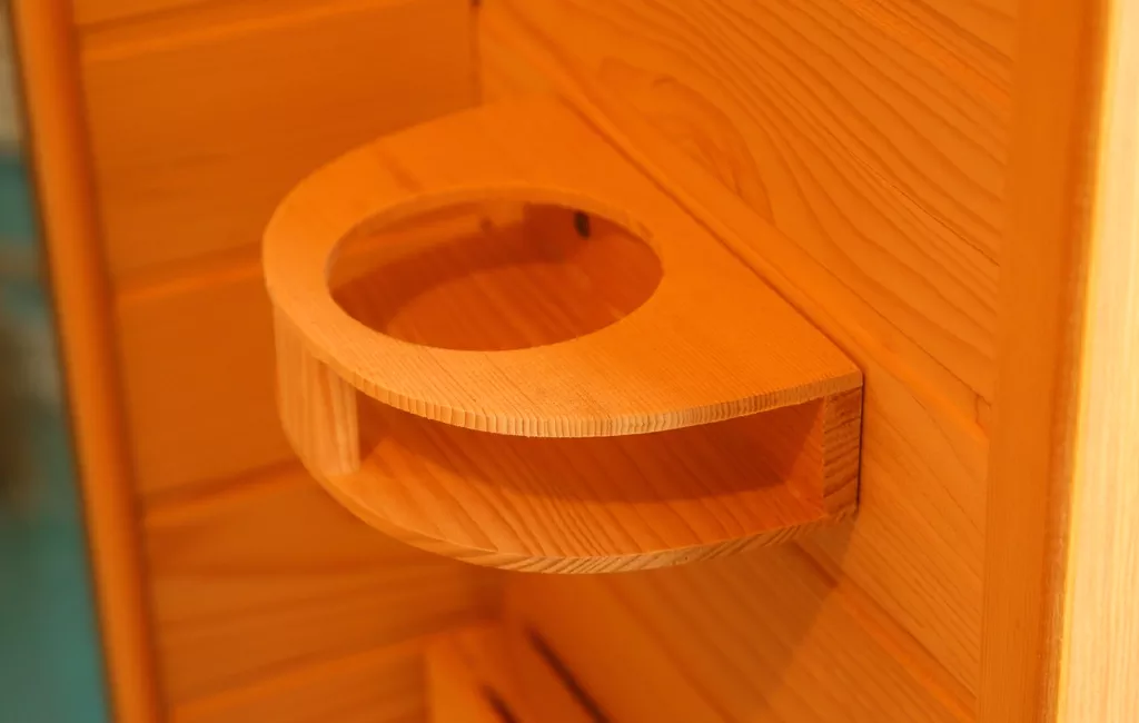 Sauna de interior cu infrarosu, pentru 2 persoane, ionizator de aer,  terapie prin culoare, MP3 Player, HECHT ESSENTIAL [13]