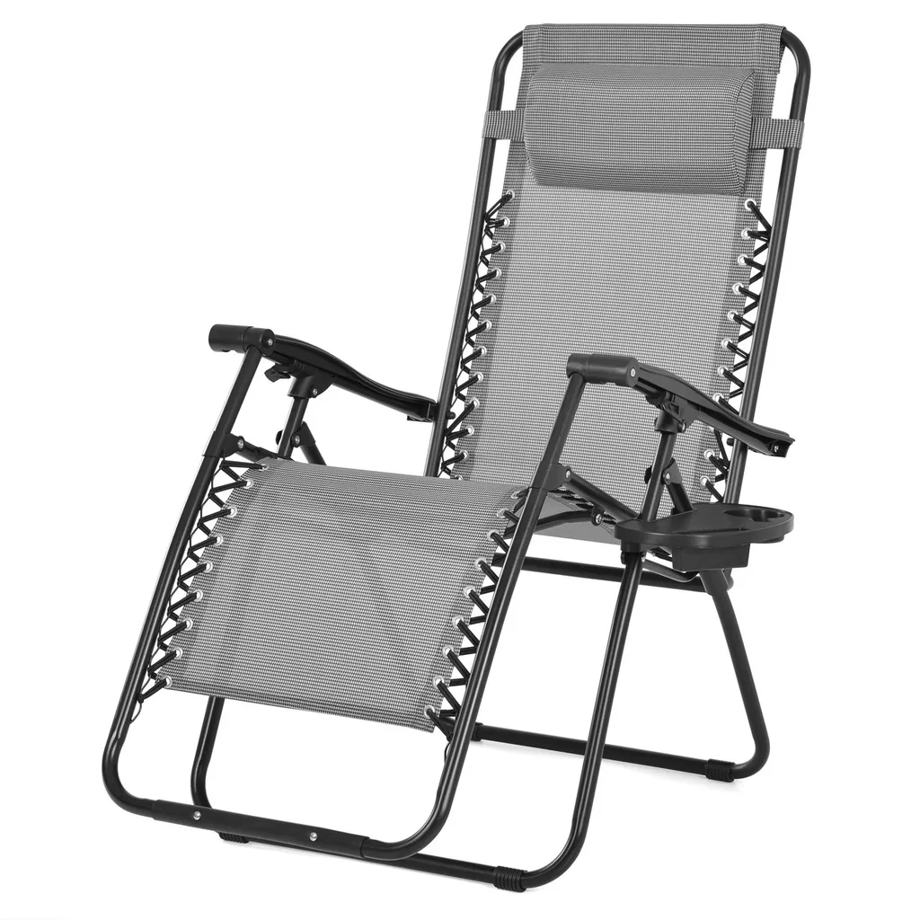Scaun de gradina reglabil, rabatabil, suporta 120 kg, HECHT RELAXING CHAIR [1]
