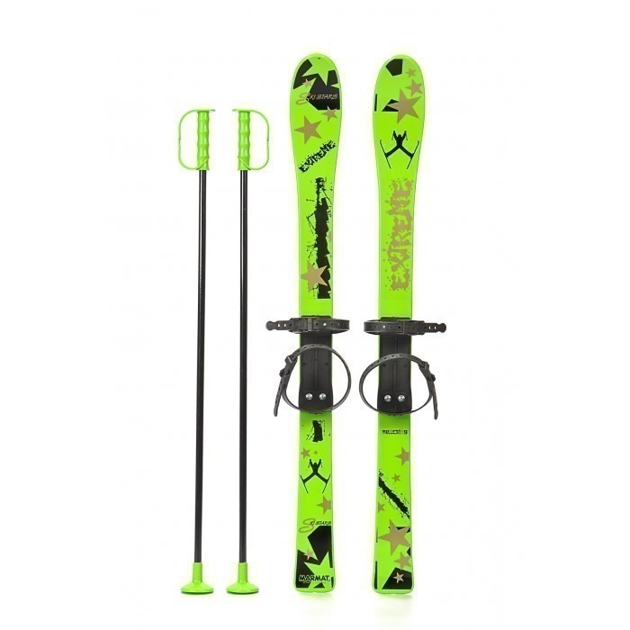 Schiuri copii Marmat 90 cm - Verde [1]