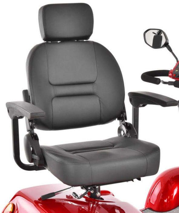 Scuter electic Hecht Wise Red 500W pentru persoane cu mobilitate redusa [3]