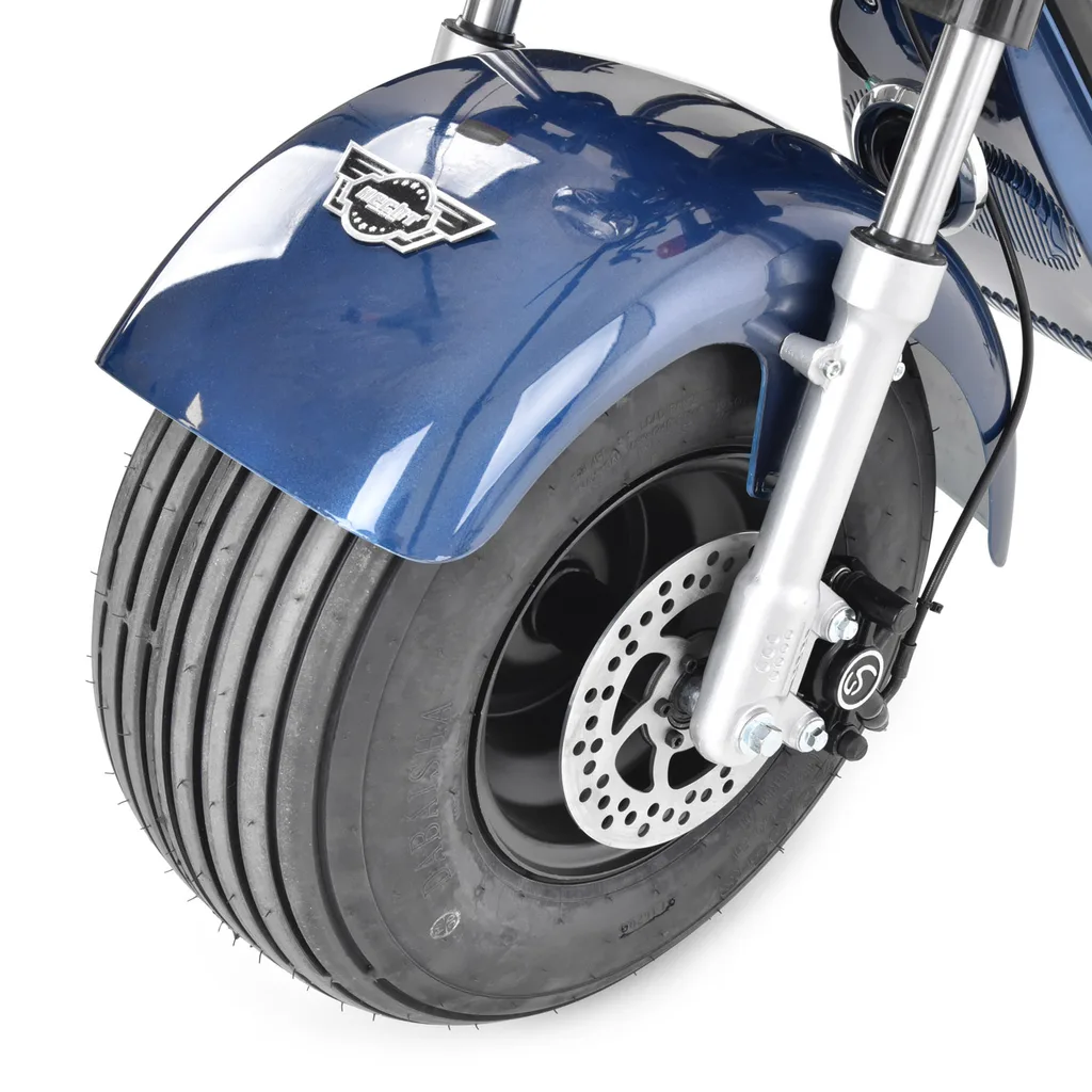 Scuter electric 1500 W, 45 km/h, HECHT COCIS ZERO BLUE [3]