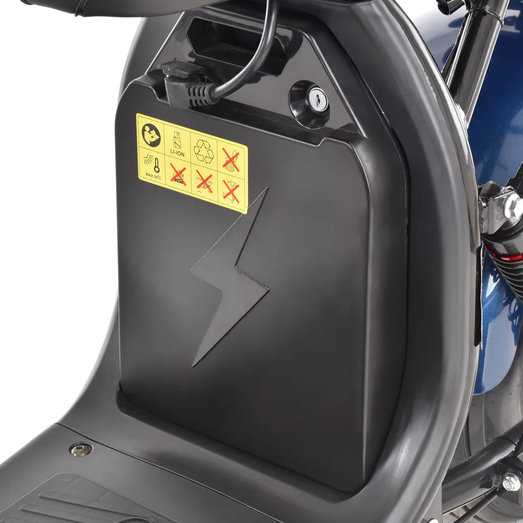 Scuter electric 1500 W, 45 km/h, HECHT COCIS ZERO BLUE [9]