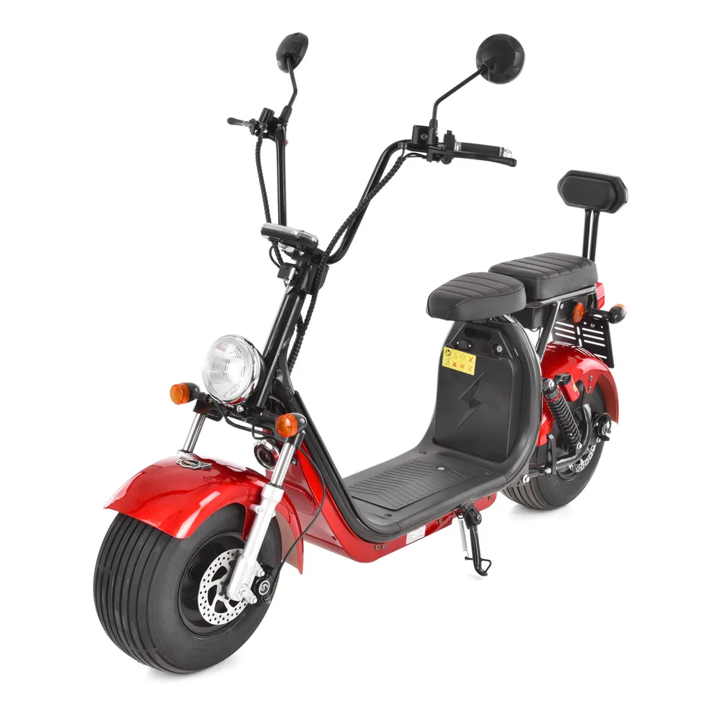 Scuter electric 1500 W, 45 km/h, HECHT COCIS ZERO RED [1]