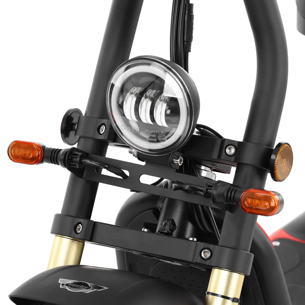 Scuter electric HECHT COCIS MINI BLACK , putere motor 1000 W , viteza maxima 42 km/h [6]