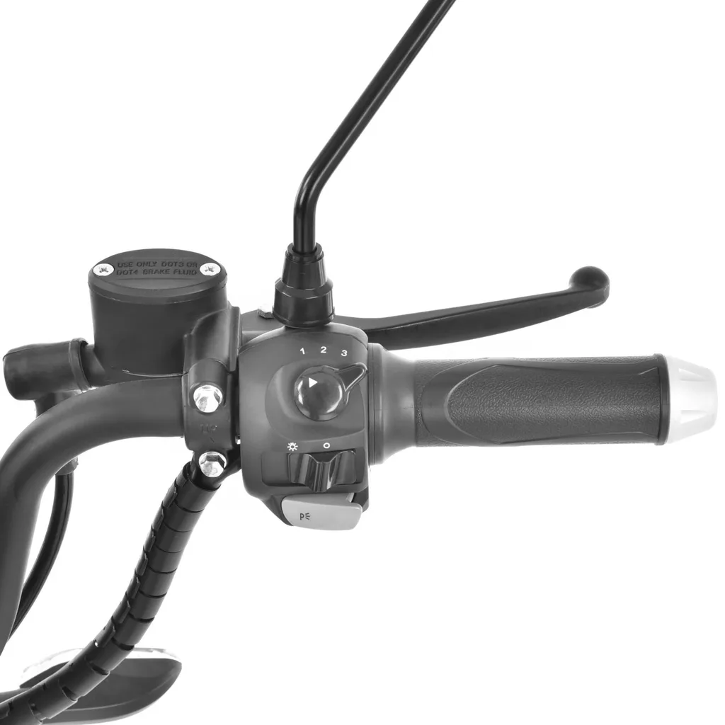 Scuter electric, putere 800 W, viteza maximă 45 km/h HECHT BETIS SILVER [14]