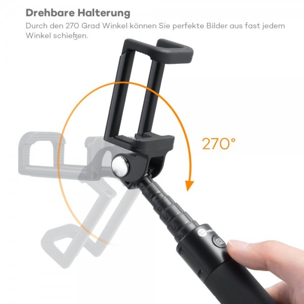 Selfie Stick TaoTronics TT-ST001 cu Bluetooth din aluminiu [4]
