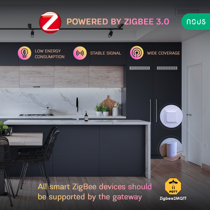 Senzor Smart detectie scurgeri de apa NOUS E4, ZigBee [3]