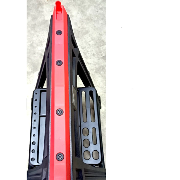 Set 2 suporti de atelier + tava pentru scule, sarcina max 170 kg/buc, pliabili, Kraft&Dele KD506 [7]