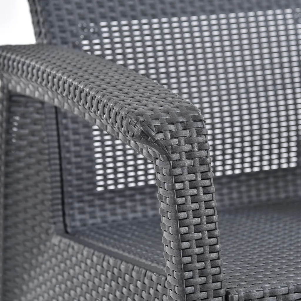 Set de mobilier de grădină, 2 scaune și o masă - HECHT SIERRA [5]