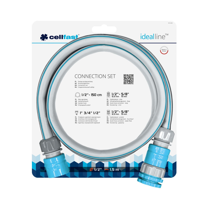 Set furtun de conexiune MULTIFLEX ATSV Cellfast 1.5m [2]