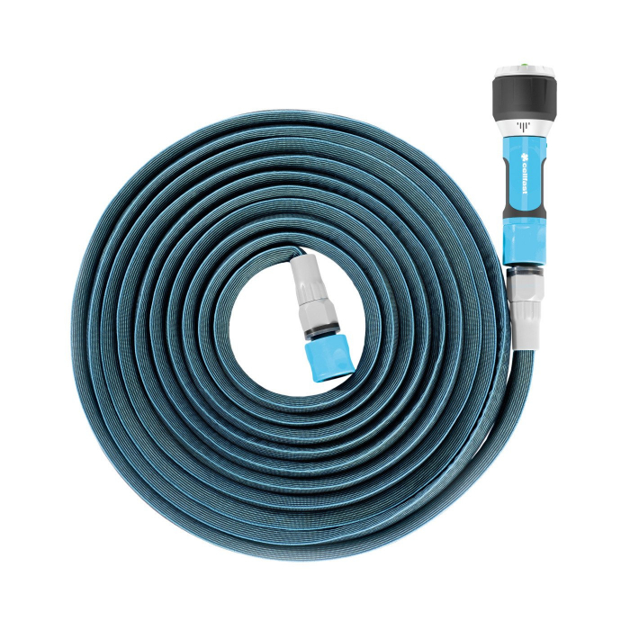Set furtun pentru gradina extensibil Cellfast ZygZag 30m, pistol, conectori [1]