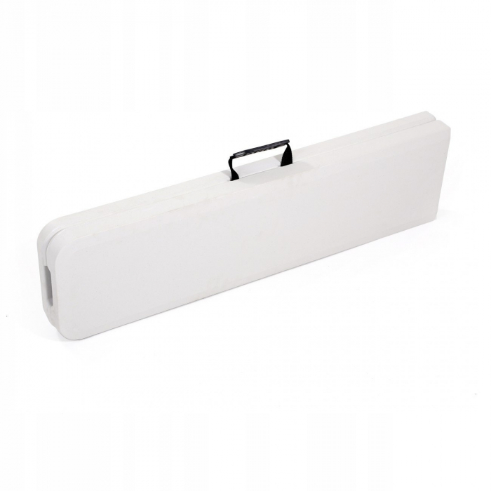 Set masa cu 2 banci pliabile tip valiza pentru gradina, camping, terase, 180x72x75cm [14]
