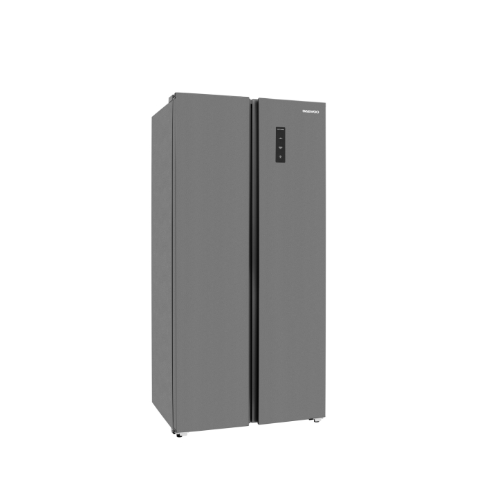 Side by side Daewoo, clasa energetica E, volum net total 473 litri, Total No Frost, Display pe usa, Inverter, Silver [2]