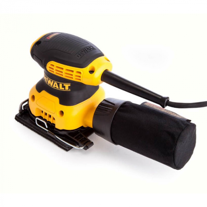 Slefuitor orBit pentru insurubat al DeWALT DWE6411-QS cu foaie abraziva 1/4, 230W, 14000 opm, 1.28kg [5]