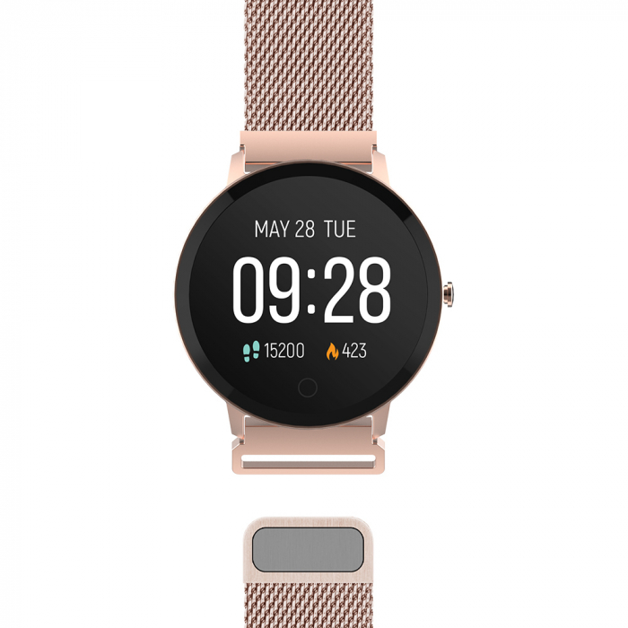 Smartwatch Forever Smart ForeVive SB-320 rose gold - Resigilat [2]