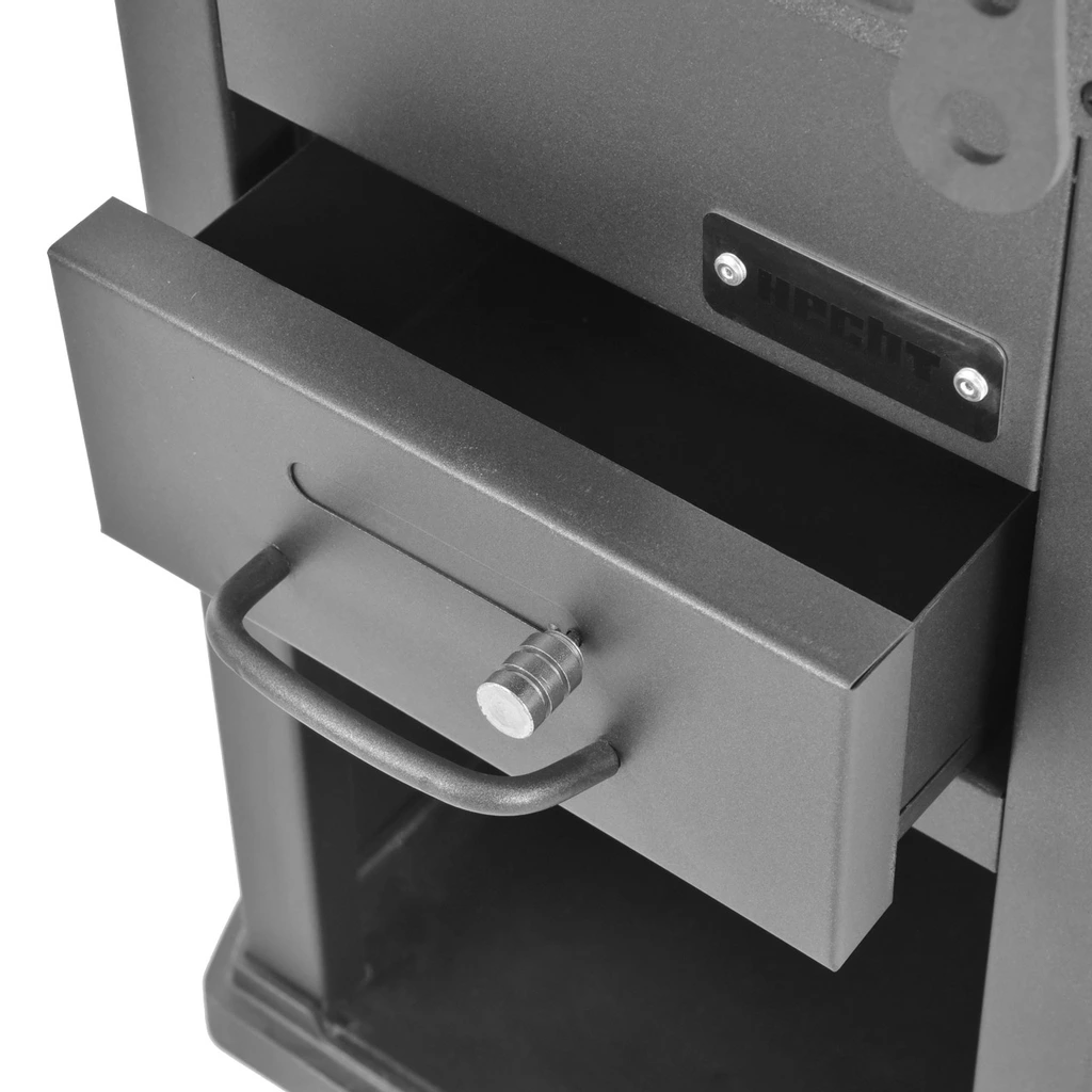 Soba semineu cu plita, 5 - 7 kW, din fonta, cu samota, HECHT VERVIS [2]