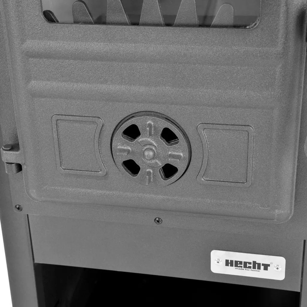 Soba semineu din otel, cu samota, putere 7-8 kW, laterale lacuite, HECHT ARDENIS [6]