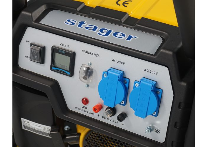 Stager FD 2500 Generator open-frame 2.2kW, monofazat, benzina, pornire la sfoara [2]