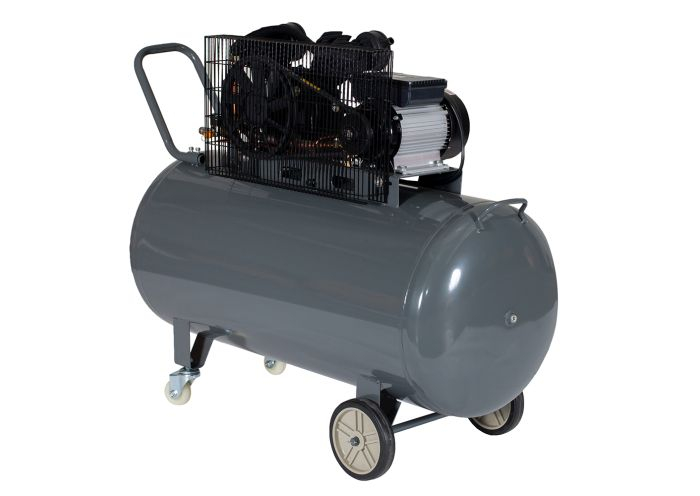 Stager HMV0.25/250 compresor aer, 250L, 8bar, 324L/min, monofazat, angrenare curea [2]