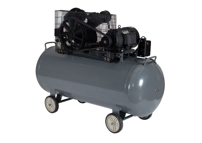 Stager HMV0.6/370 compresor aer, 370L, 8bar, 600L/min, trifazat, angrenare curea [2]
