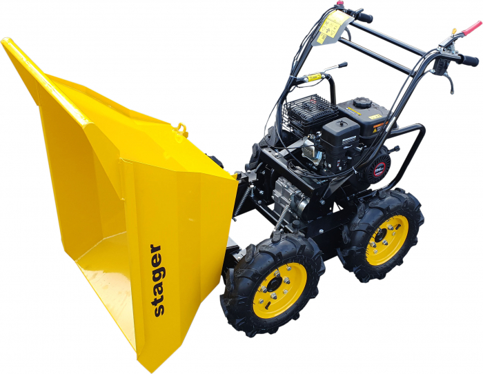 Stager RMT300 roaba cu motor termic 6.5CP, 300kg, 4roti [4]