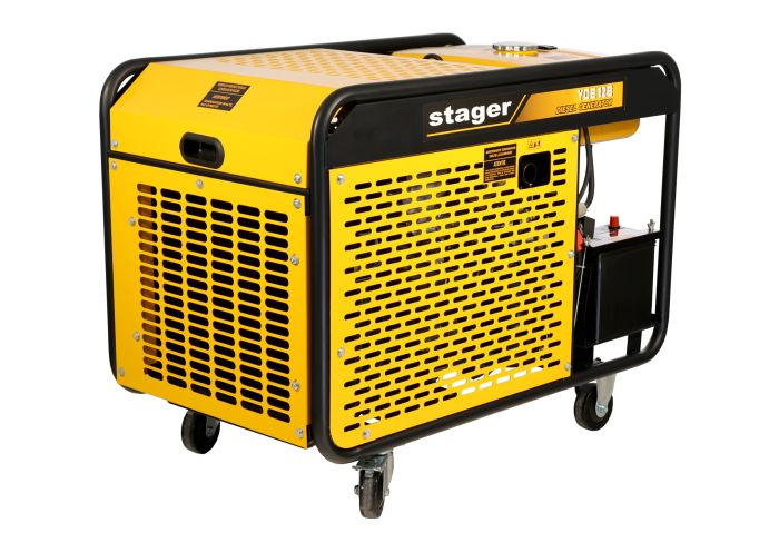 Stager YDE12E Generator open-frame 10kVA, 39A, 3000rpm, monofazat, diesel, pornire electrica [2]