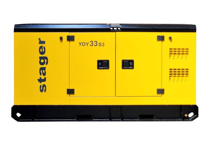 Stager YDY33S3 Generator insonorizat 33kVA, 43A, 1500rpm, trifazat, diesel [1]