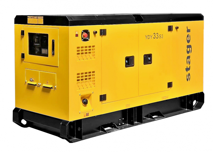 Stager YDY33S3 Generator insonorizat 33kVA, 43A, 1500rpm, trifazat, diesel [4]