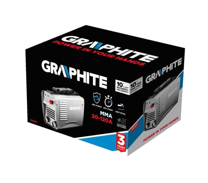 Aparat de sudura cu invertor Graphite 56H811 [3]