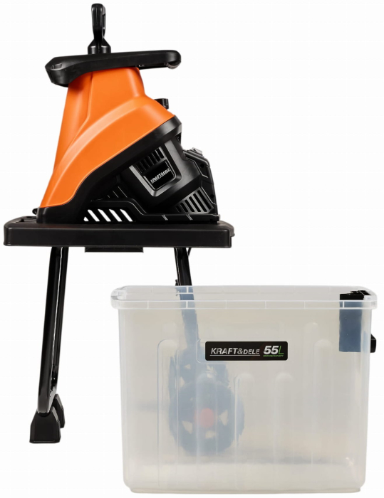 Tocător electric crengi 3000W 45mm cos 55l KD5212 [6]