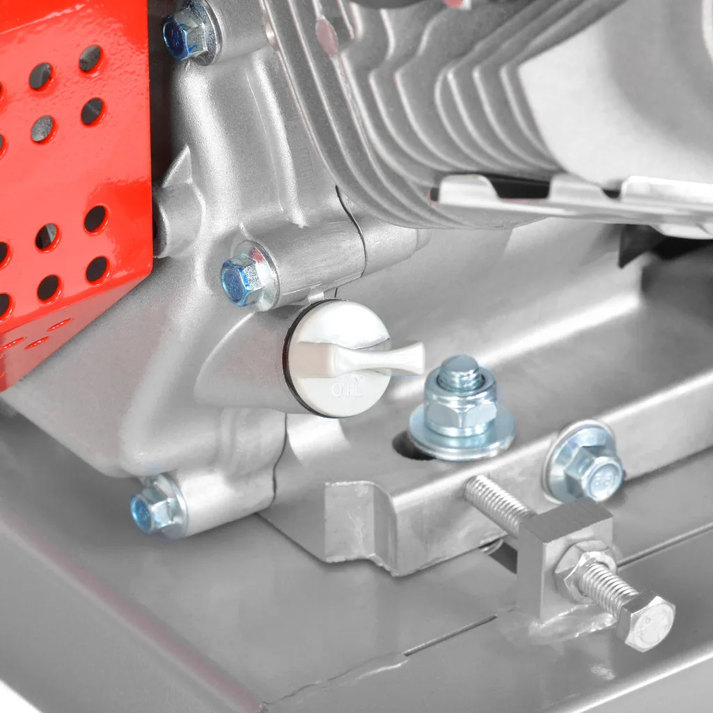 Tocator lemne motor 15 CP, benzina, pornire electrica, lungime lemn 10-22 cm, diametru lemn 12 cm, HECHT 6645 [12]